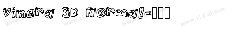 Vinera 3D Normal字体转换
